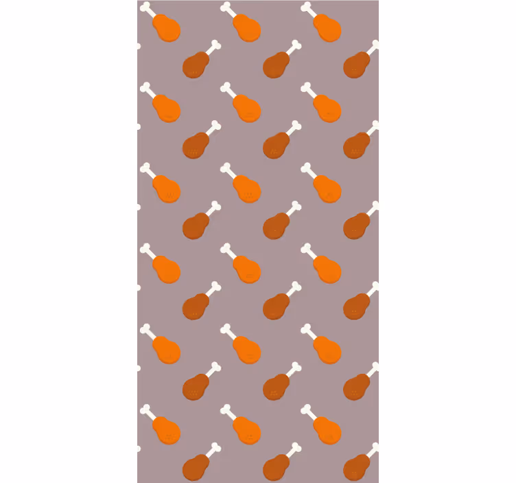 Estore de rolo original padrão de coxa de frango - TenStickers