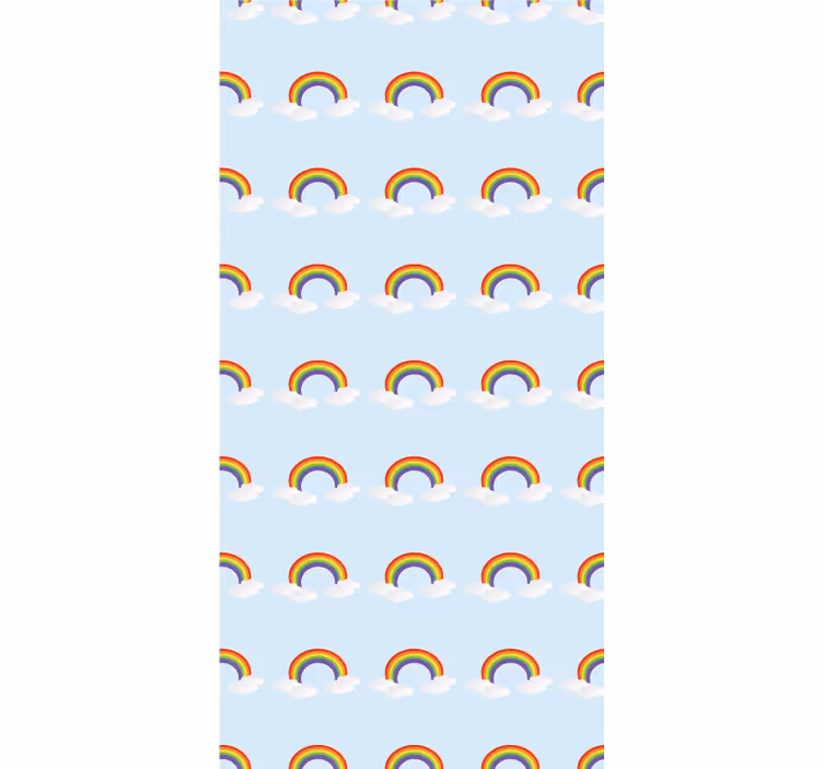 Estore de rolo infantil arco-íris alegram - TenStickers