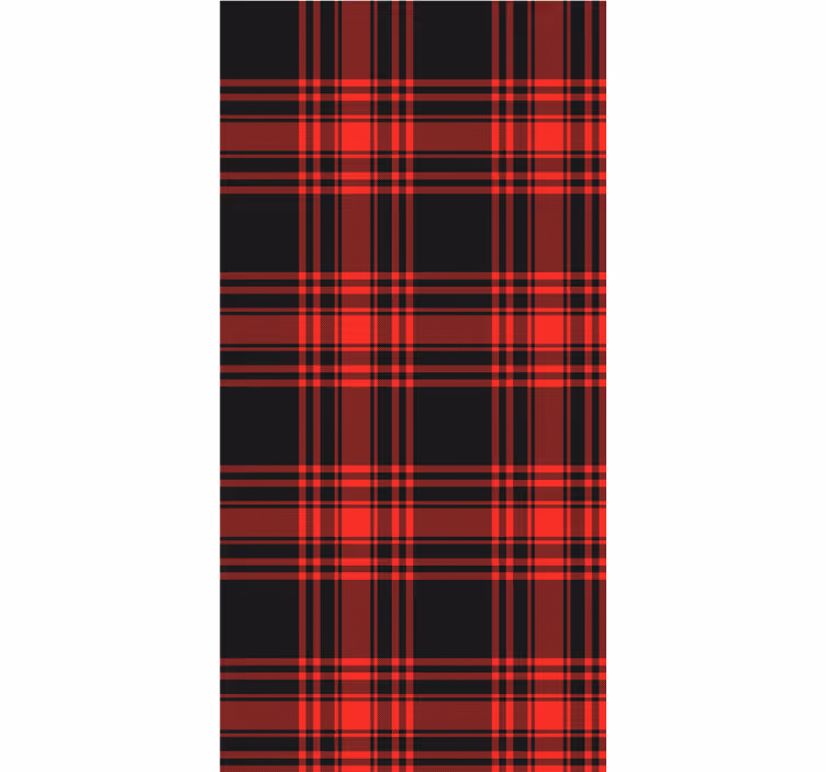Estore de rolo texturas e padrões padrão tartan - TenStickers