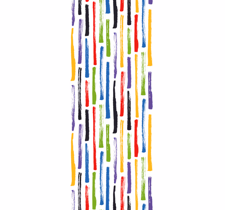 Estor pinceladas coloridas - TenStickers