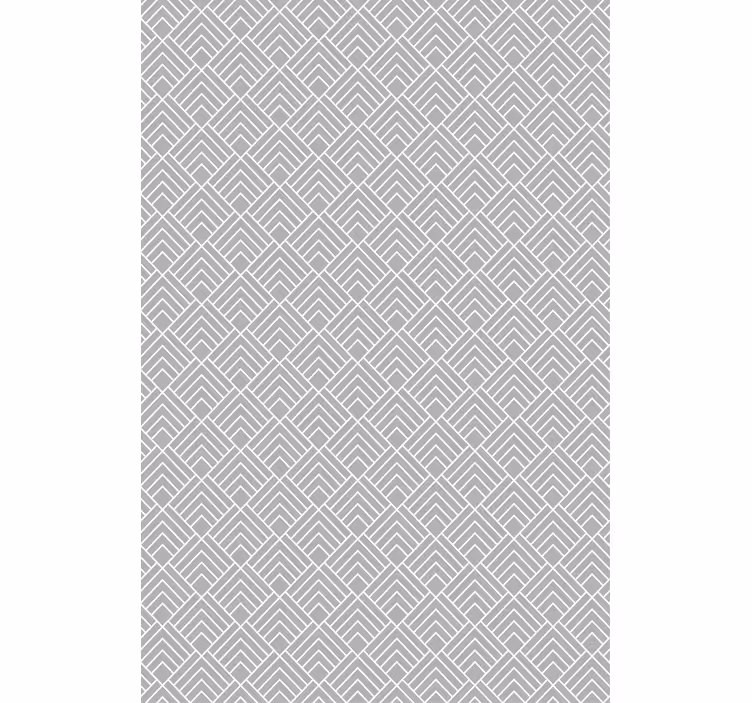 Linhas cinza claro em zig zag nordic blind - TenStickers