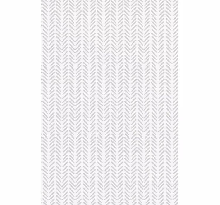 Linhas abstratas cinza zig zag nórdico cego - TenStickers