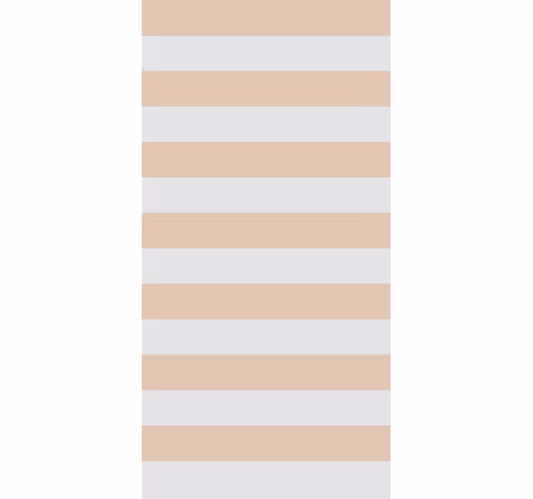 Cor de areia riscas elegantes cortinas - TenStickers