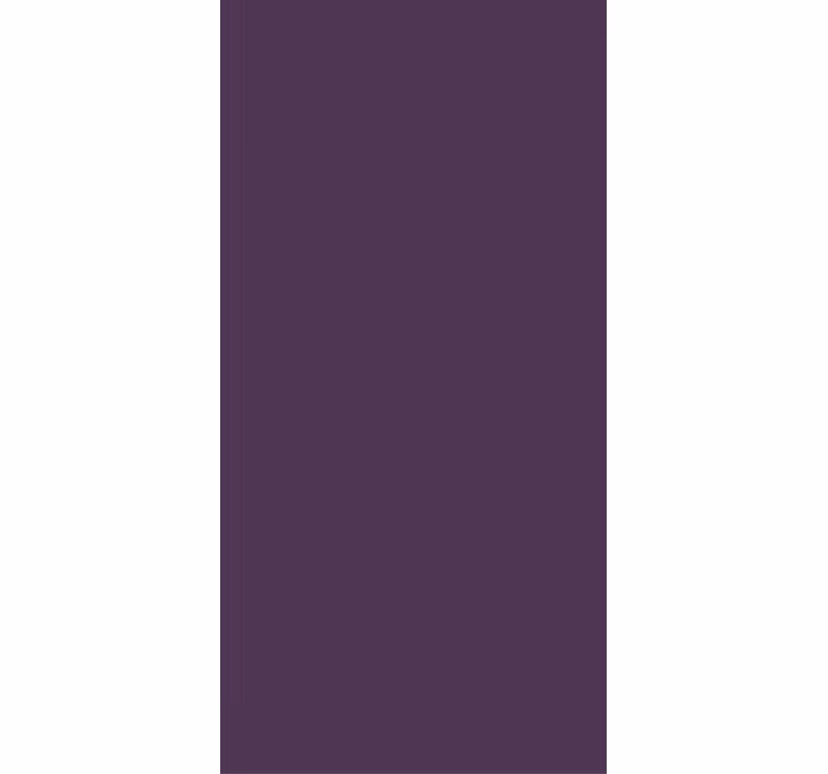 Ameixa roxo liso cor lisa elegante cortina - TenStickers