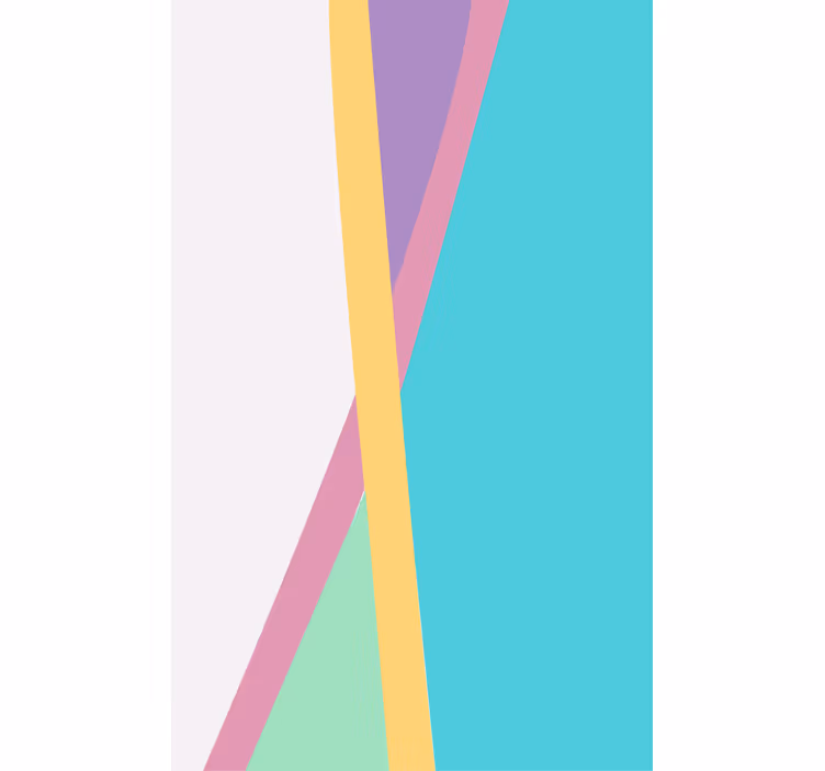 Estore de rolo modernos padrões geométricos coloridos - TenStickers