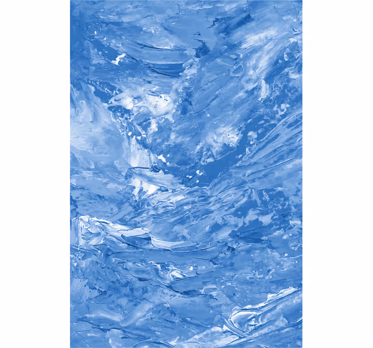 Estore de rolo texturas e padrões motivo de ondas do oceano - TenStickers
