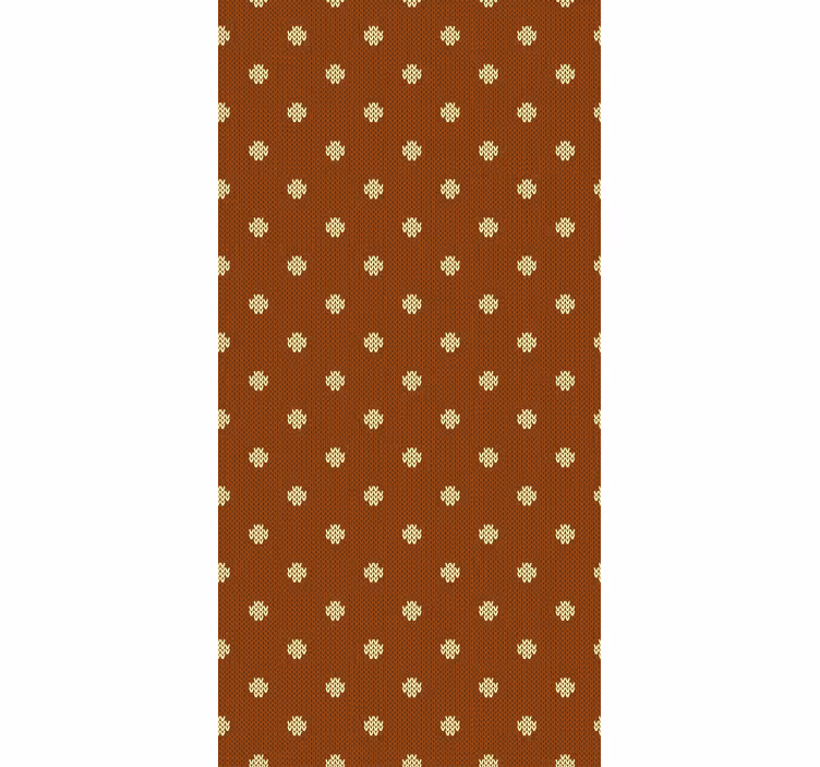 Textura de malha de bolinhas e padrão cego - TenStickers
