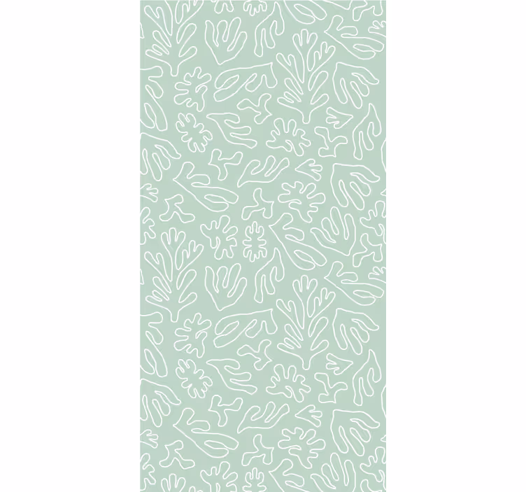 Estore de rolo flores e plantas padrões de plantas elegantes - TenStickers