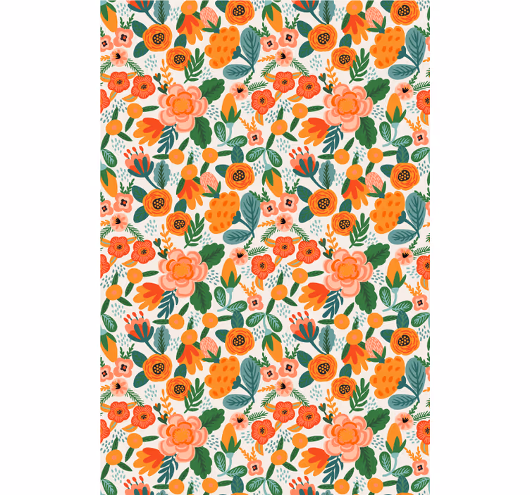 Estore de rolo flores e plantas design de arranjo floral - TenStickers