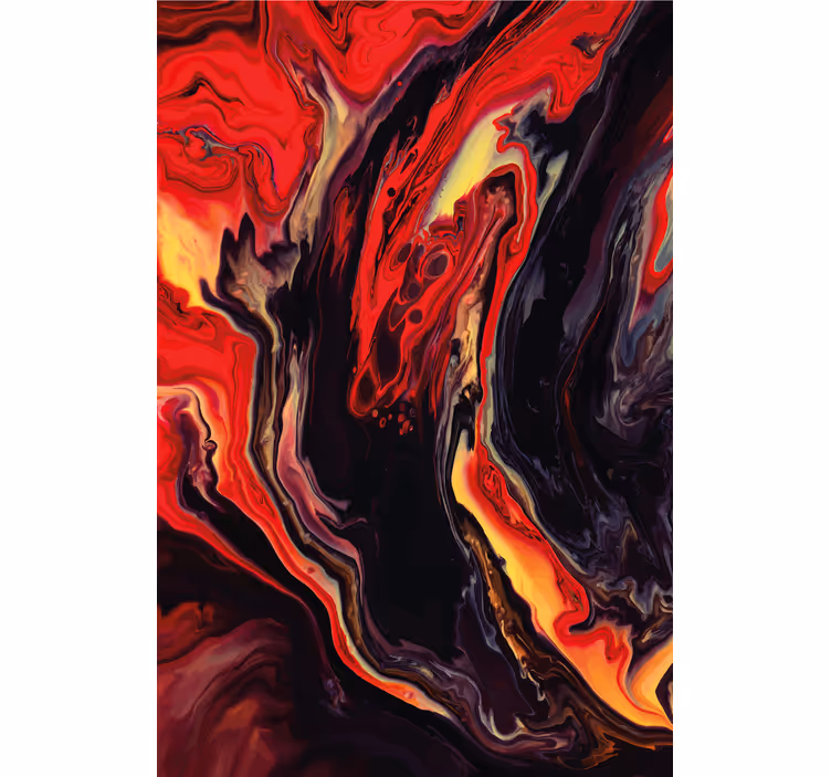 Estore de rolo texturas e padrões vermelho e preto girando - TenStickers