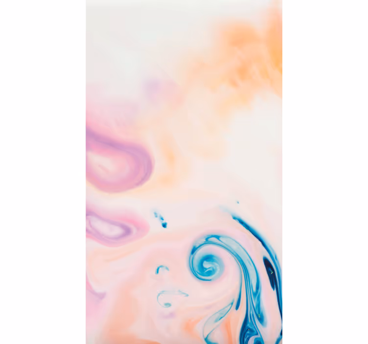 Cores pastel pintura cega efeito mármore - TenStickers