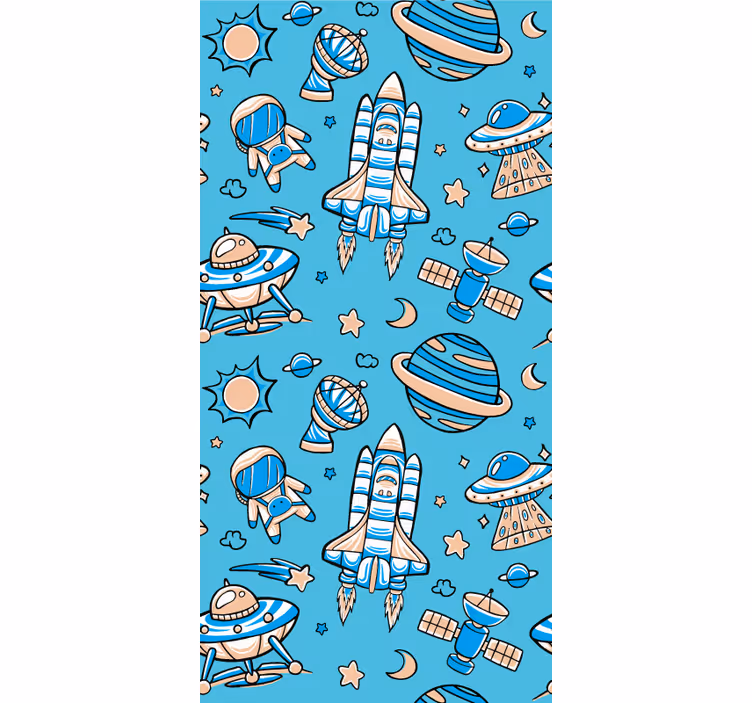 Estore de rolo frikis aventuras de exploração espacial - TenStickers