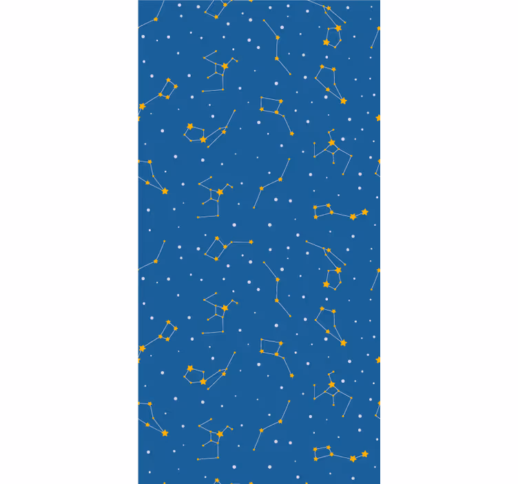 Constelações no céu gráfico para crianças cegas - TenStickers