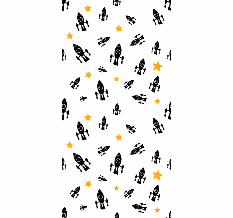 Estore de rolo frikis aventura de foguete estelar - TenStickers