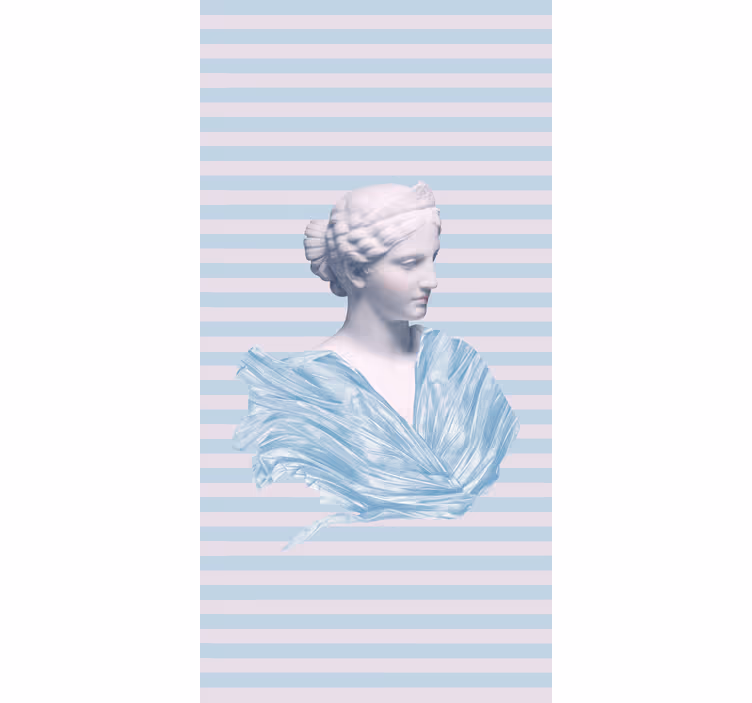 Estore de rolo com desenhos busto clássico - TenStickers