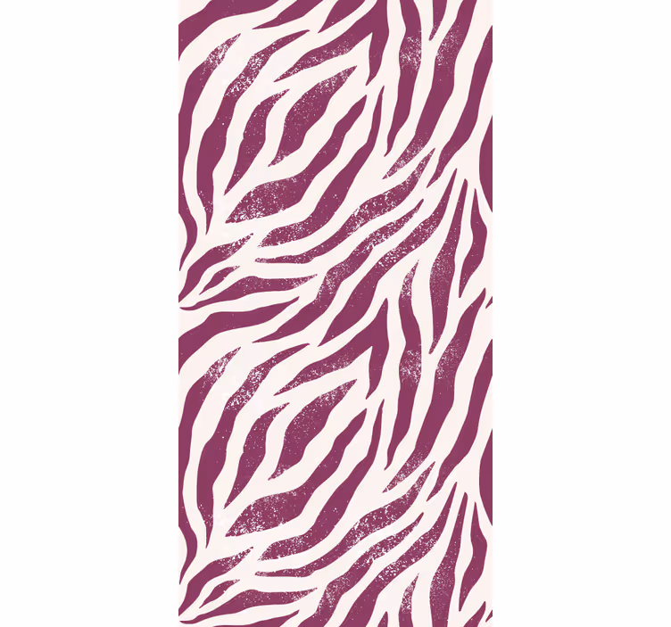 Estore de rolo animais variados tema de listras de zebra - TenStickers