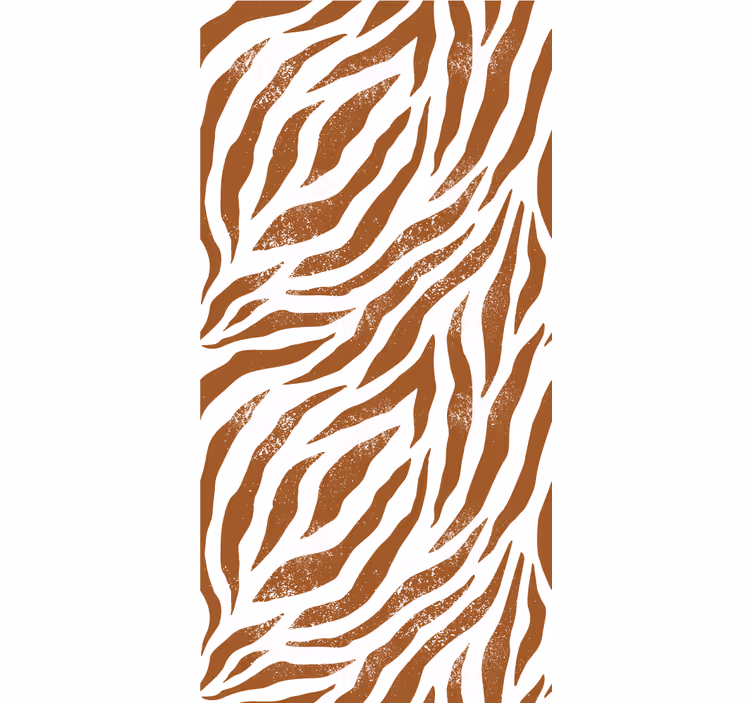 Estore de rolo animais variados estampa de listras de zebra - TenStickers