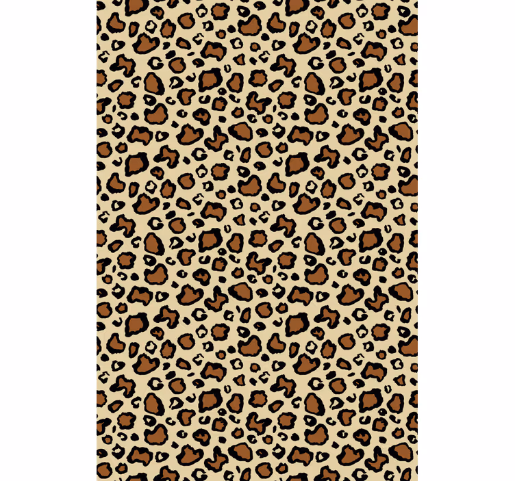 Estores de rolo de animais padrão de manchas de leopardo - TenStickers