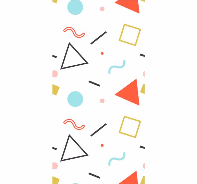 Estore de rolo modernos formas geométricas minimalistas - TenStickers