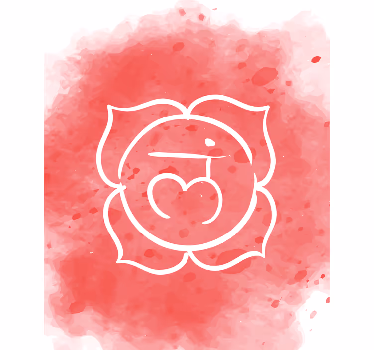 Estore de rolo romântico emblema de amor de cerejas - TenStickers