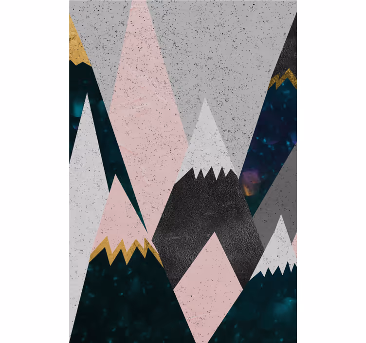 Montanhas coloridas produtodivertido para crianças cegas - TenStickers