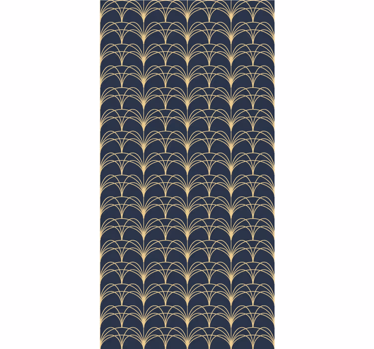 Estore de rolo elegantes arcos de ouro - TenStickers