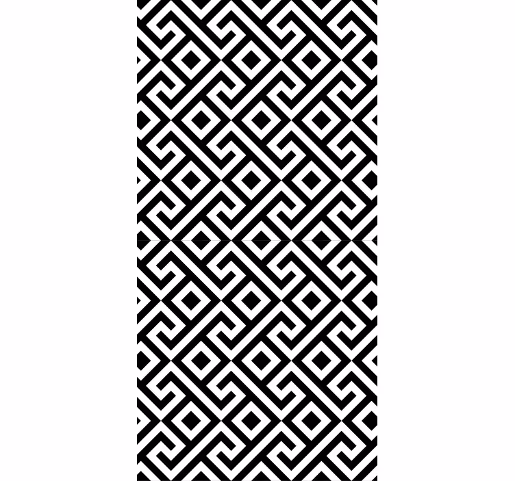 Preto e branco molda estore original - TenStickers