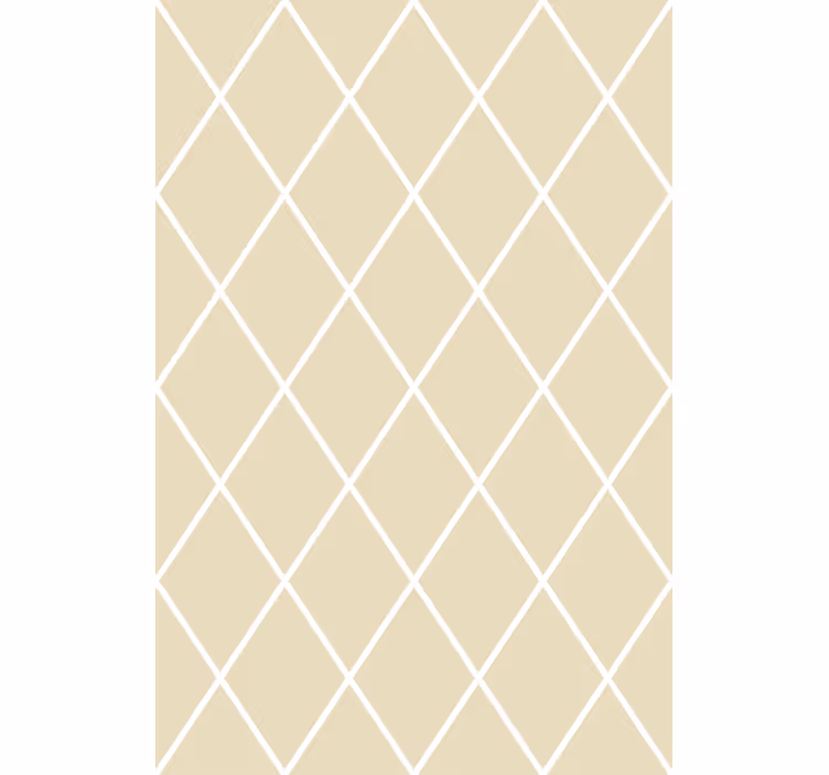 Estore de rolo modernos elegância com padrão de diamante - TenStickers