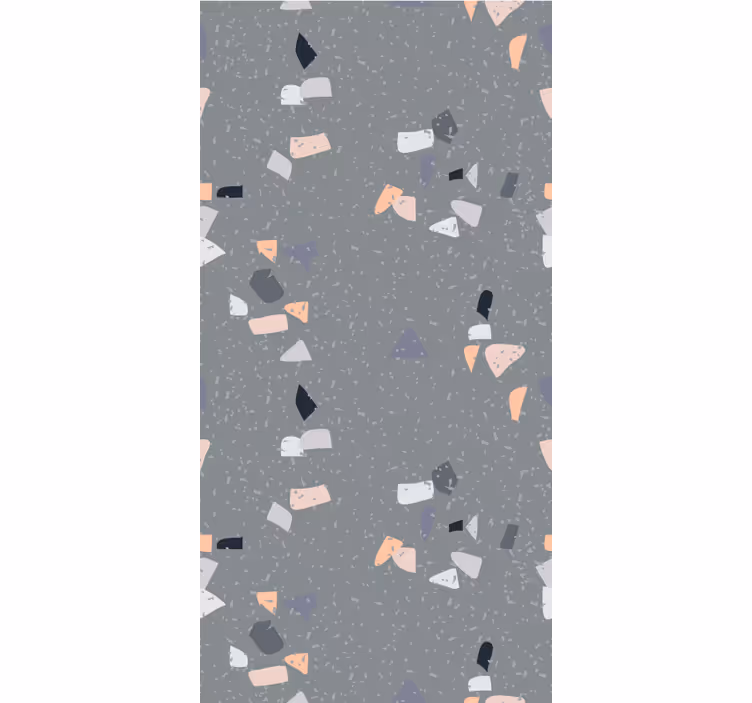 Efeito de mármore terrazzo textura padrão cego - TenStickers