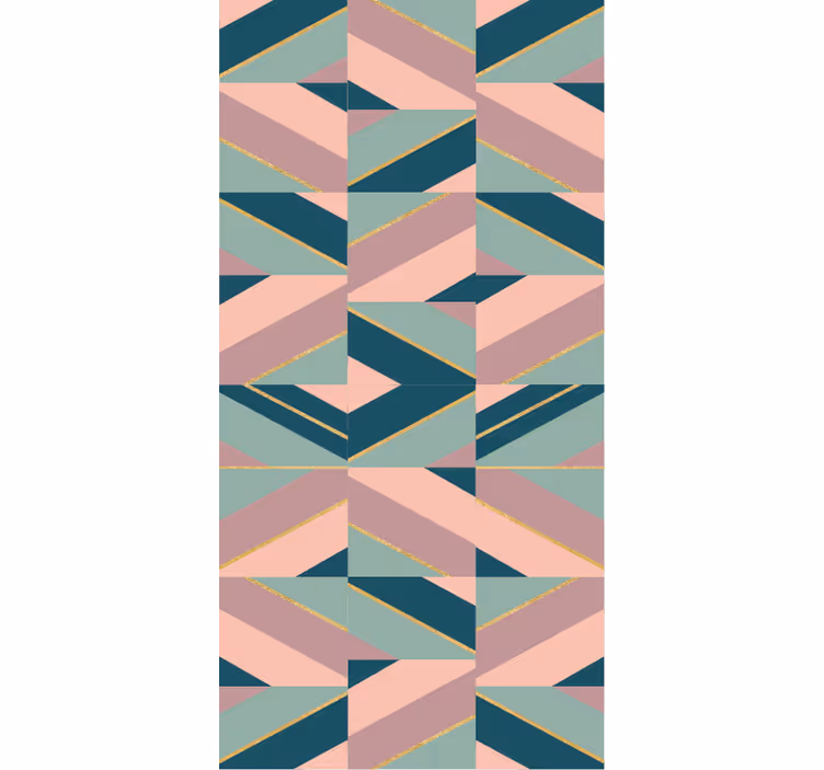 Estore de rolo modernos motivo geométrico abstrato - TenStickers