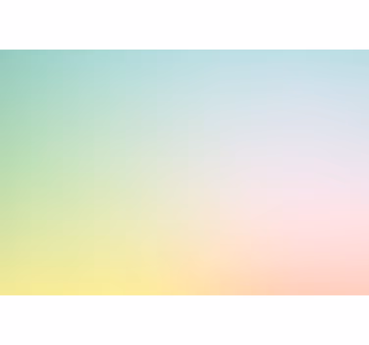 Estore de rolo com desenhos gradiente suave calmo - TenStickers