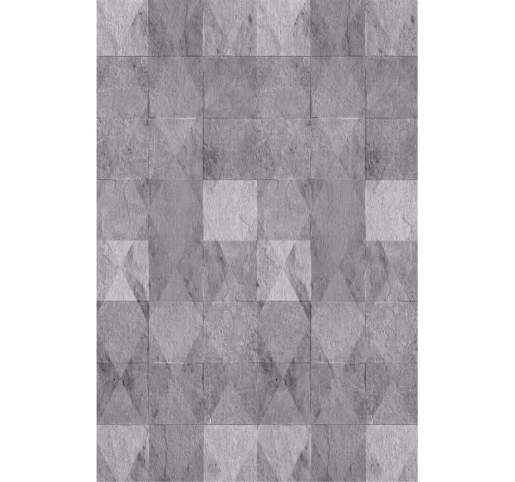Estore de rolo texturas e padrões padrão cinza geométrico - TenStickers