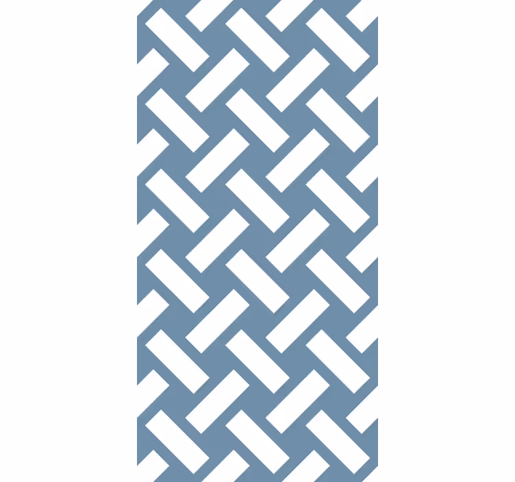 Estore de rolo texturas e padrões padrão linear entrelaçado - TenStickers