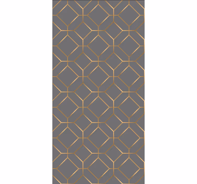 Textura hexágono geométrica e padrão cego - TenStickers