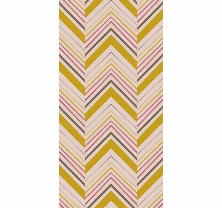 Estore de rolo texturas e padrões camadas com padrão chevron - TenStickers