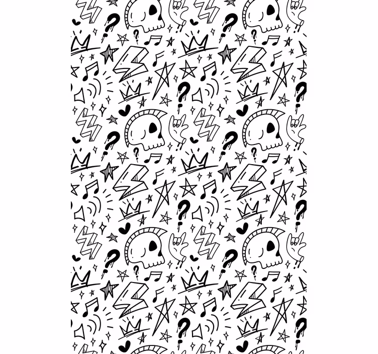 Sinais legais padrão adolescente cego - TenStickers