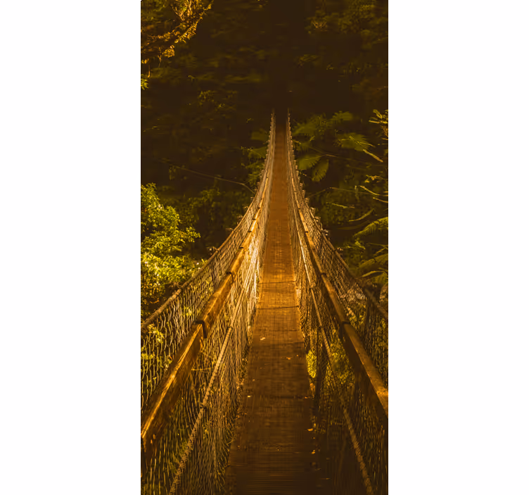 Estore de rolo original caminho da ponte suspensa - TenStickers