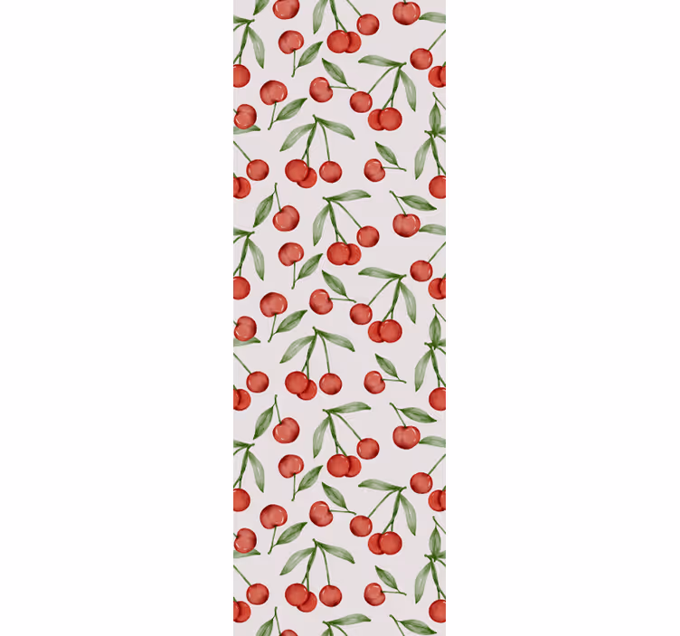 Estore de rolo frutas e verduras encanto de cerejeira - TenStickers