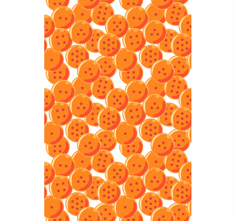 Estore de rolo infantil balões laranja - TenStickers