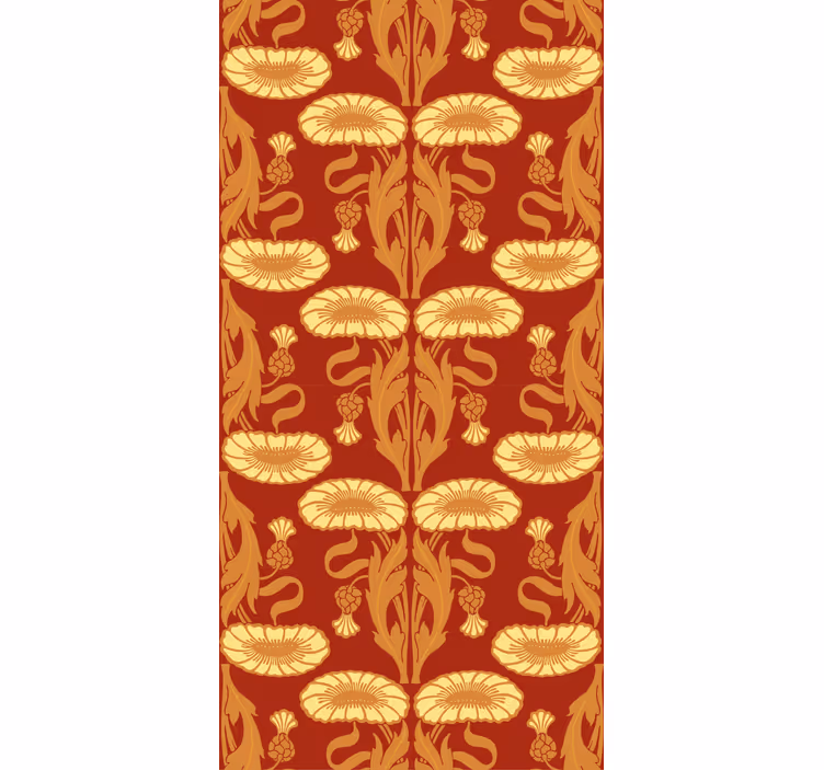 Estores clássicos estilo Art Nouveau - TenStickers
