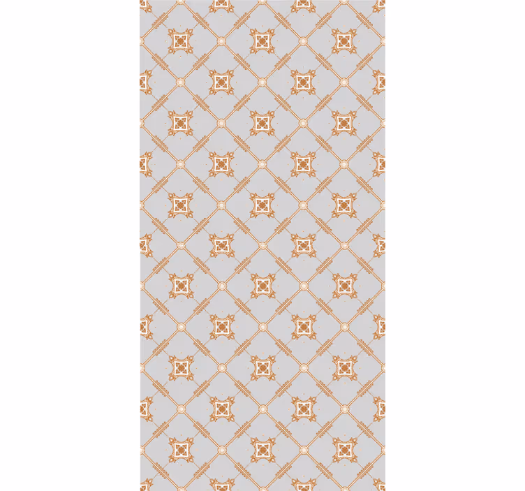 Textura de losango estilo telha e padrão cego - TenStickers