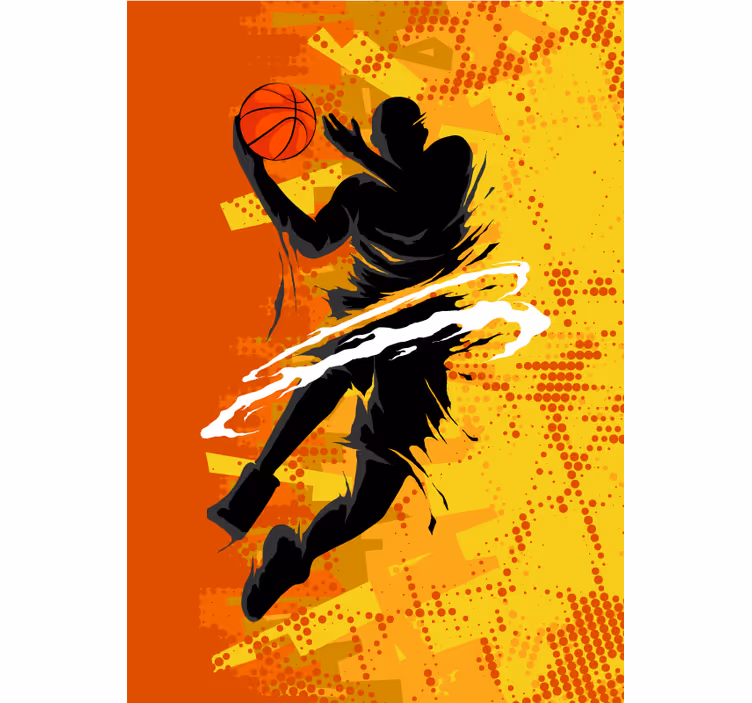 Estore de rolo jogador de basket - TenStickers