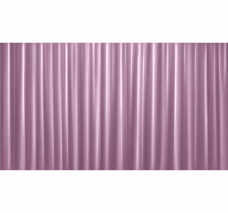 Estore de rolo e cortinas onduladas rosa - TenStickers