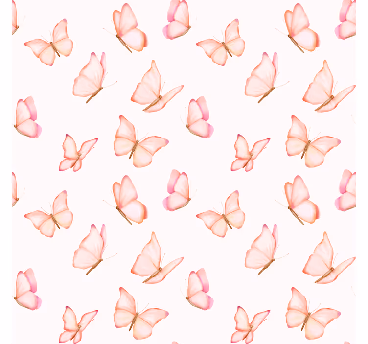 Estore de rolo borboletas aquarela - TenStickers