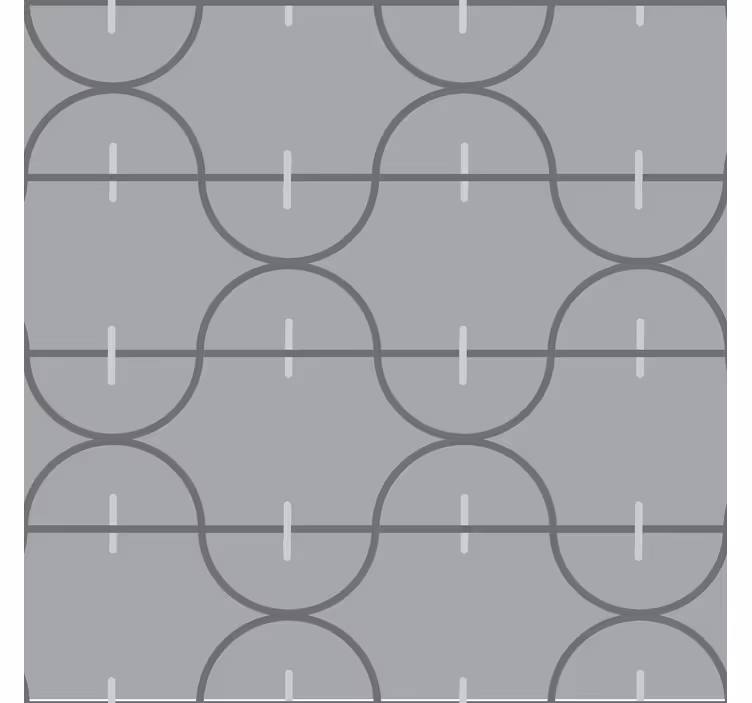 Estore de rolo elegantes padrão listrado irregular - TenStickers