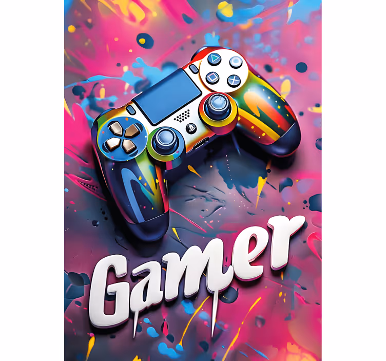 Estore de rolo de frikis estilo colorido - TenStickers