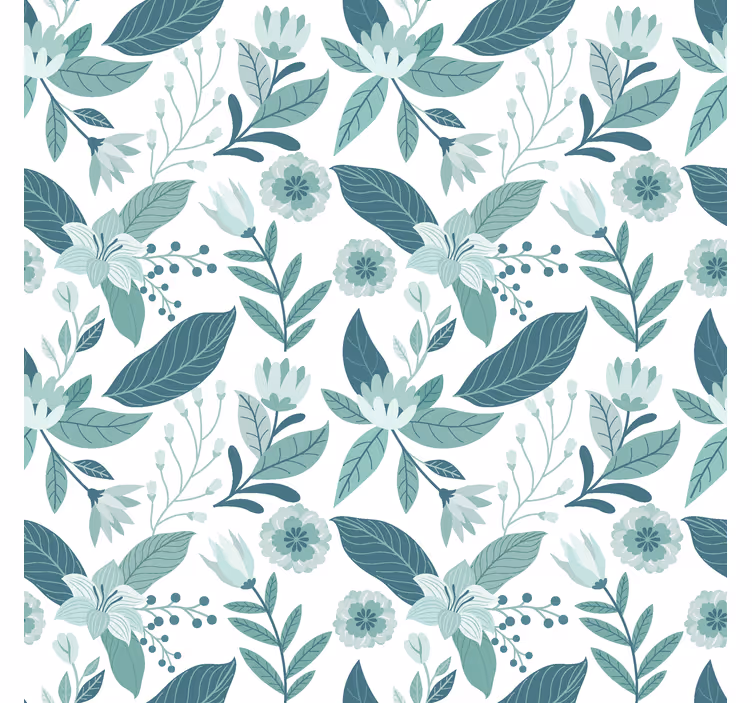 Estore de rolo nórdico flora - TenStickers