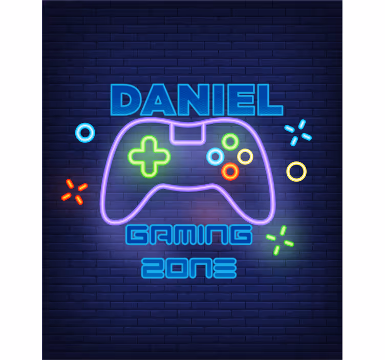 Estore de rolo personalizável zona de jogo - TenStickers