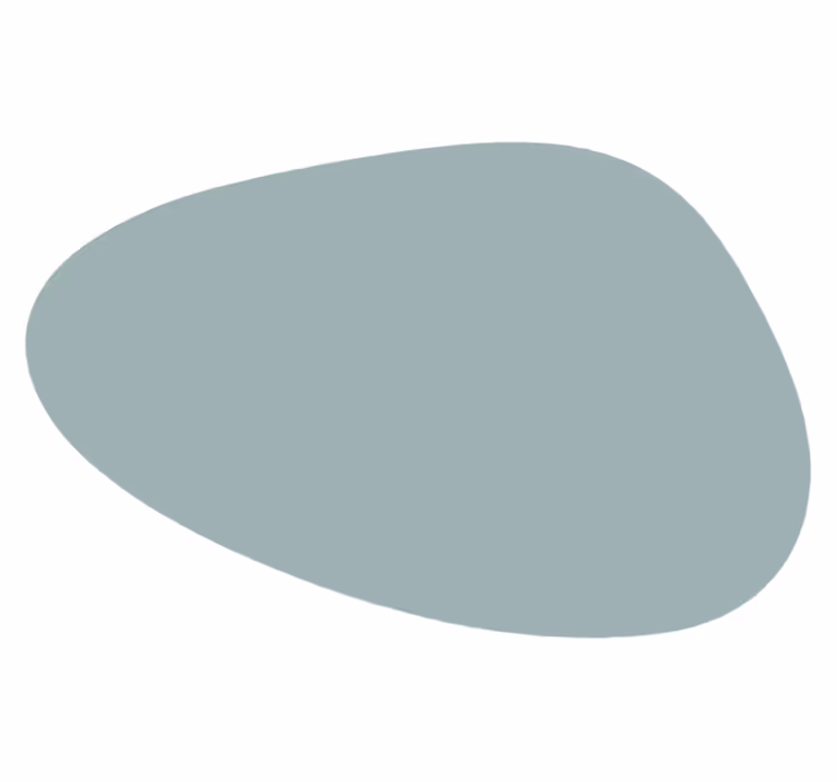 Individual de mesa forma irregular - TenStickers