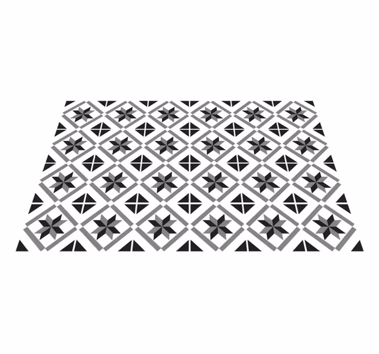 Individuais de mesa originais telhas de cimento - TenStickers